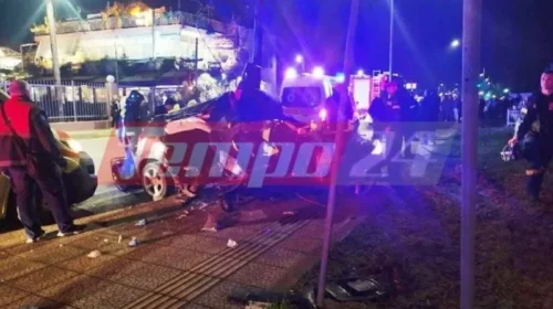 Θρήνος στην Πάτρα: «Έσβησαν» στην άσφαλτο ένας 19χρονος και μια 17χρονη