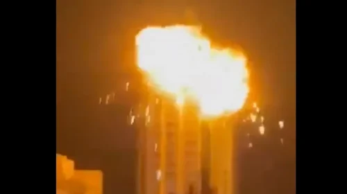 Η στιγμή που Ιρανικό drone σκάει μια ανάσα απο την Αμερικανική βάση στο Μπαχρέιν