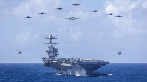 USS Ford: Επέστρεψε μετά από 326 μέρες – Η μεγαλύτερη αποστολή αεροπλανοφόρου από το Βιετνάμ