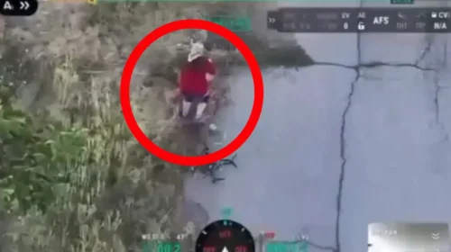 Ηλικιωμένη «αφόπλισε» ρωσικό FPV drone
