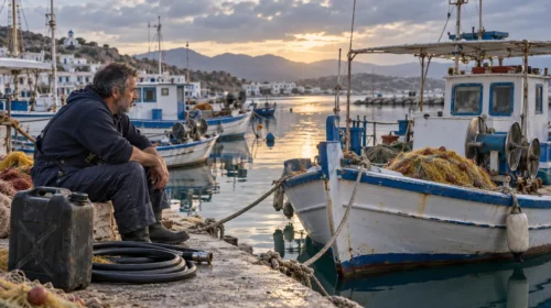 Δένουν τα καΐκια οι ψαράδες: Η ακρίβεια στα καύσιμα στερεύει τις ιχθυόσκαλες